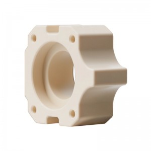 PEEK零配件CNC加工高强度塑胶零件联轴器衬套支撑座数控车床加工